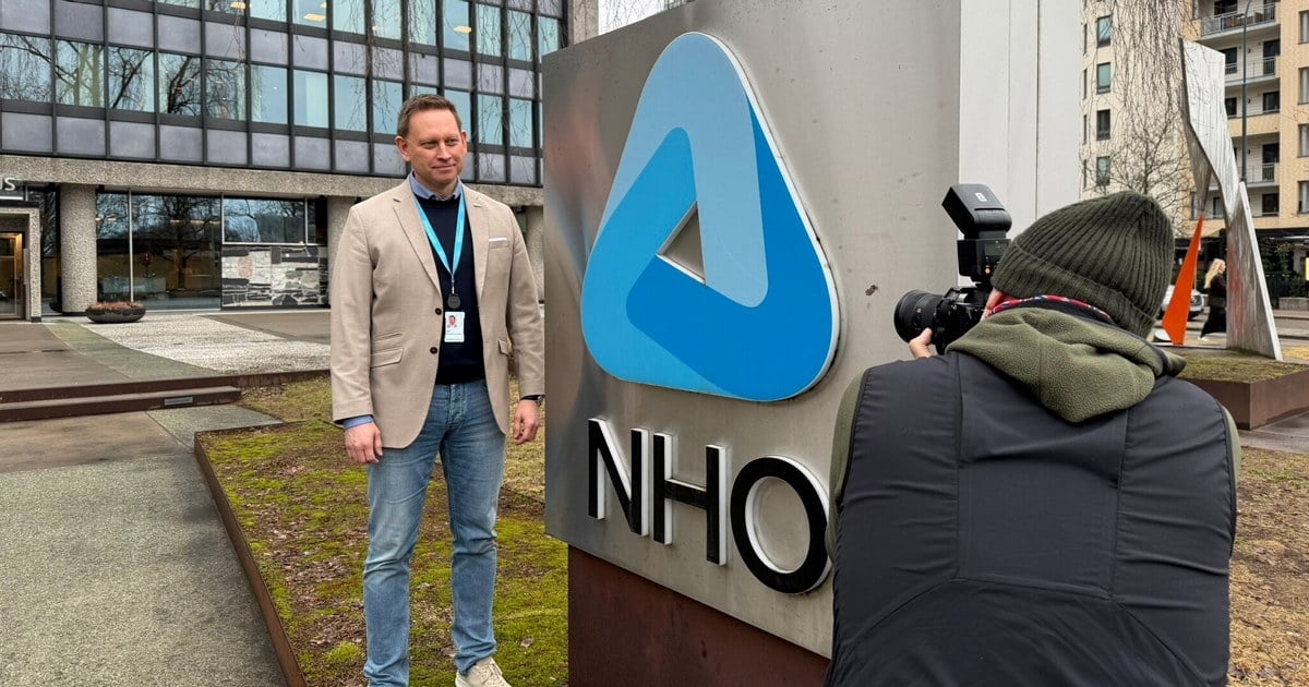 Vegard Einan foran kamera