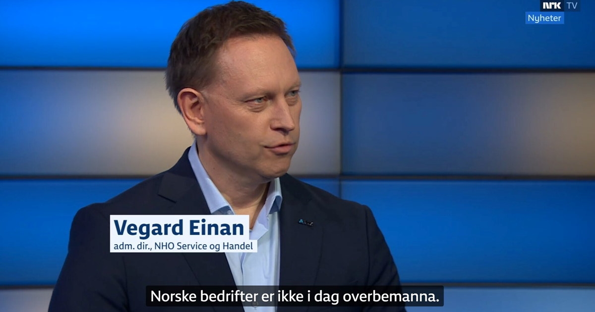 Vegard Einan på NRK