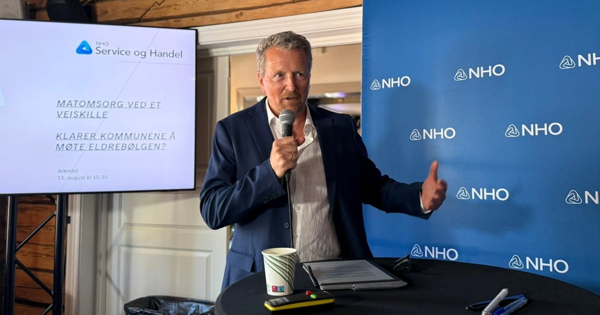 Jorulf Brøvig Silde, bransjedirektør Drift og Service, Arendalsuka 2025, matomsorg