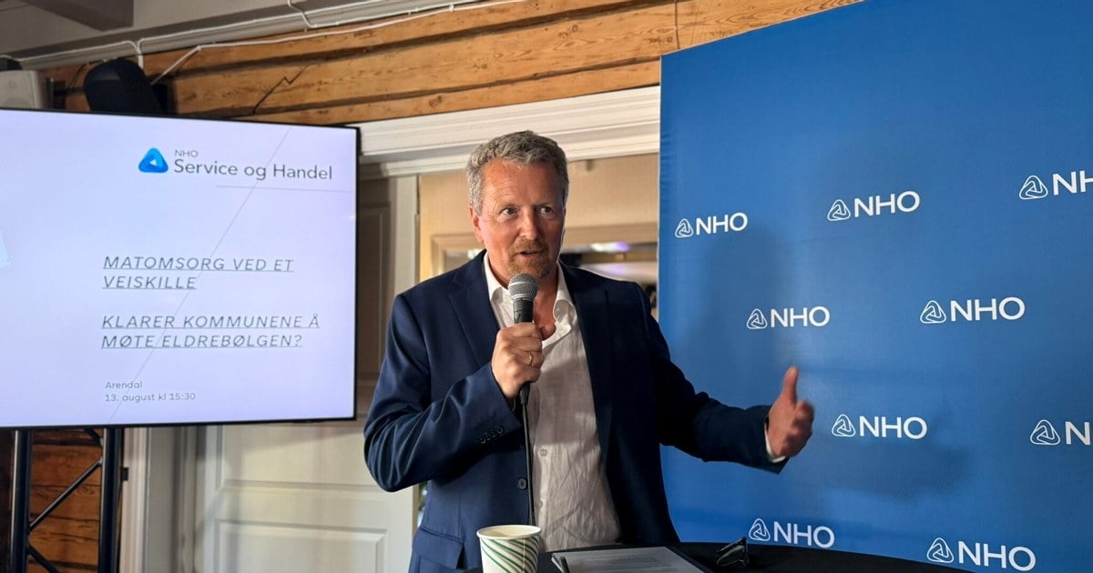 Jorulf Brøvig Silde, bransjedirektør Drift og Service, Arendalsuka 2025, matomsorg