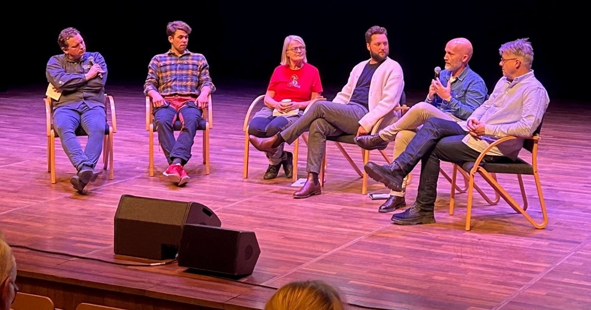 Tor Svarva, fagsjef Handel i NHO Service og Handel under paneldebatten: Hvordan få til en mer praktisk skole? Hvordan kan de mindre håndverkene få en sterkere plass i norsk utdanning? "Løft håndverket" sitt høstseminar 2023.