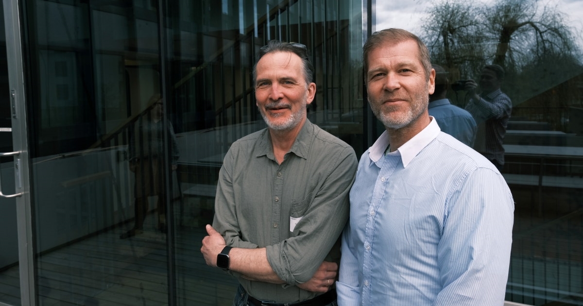 Terje Mikkelsen og Arne Stadheim